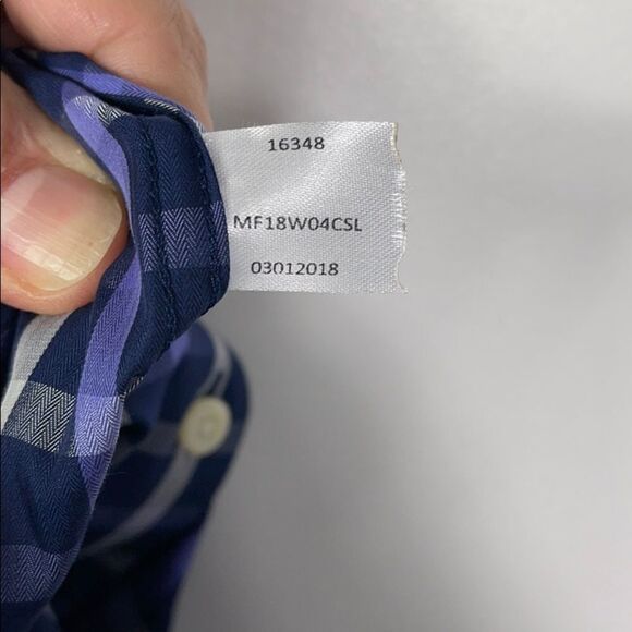 Peter Millar plaid button down, NWT, Small - Picture 7 of 9